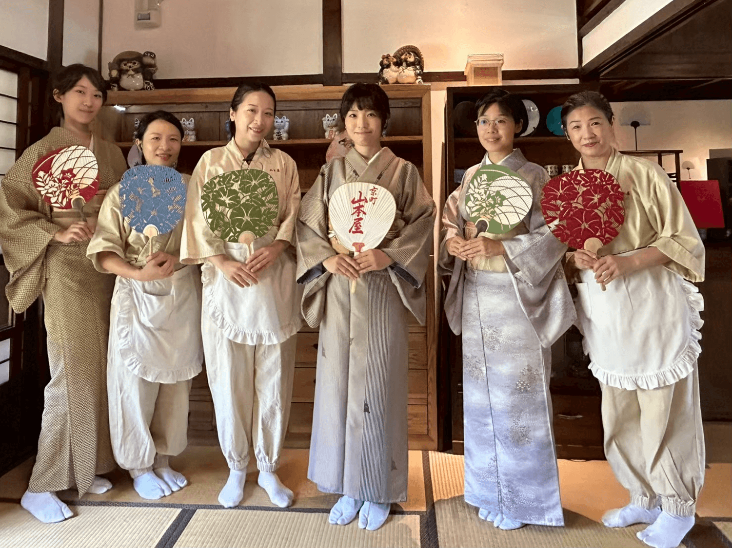 Kyomachi Yamamoto-ya is more than just a restaurant; it has evolved into a hub for cultural exchange.